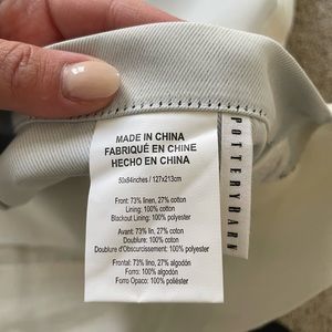 Pottery Barn Emory Linen Blackout Panel (1)